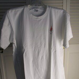 Vintage Olympics 1996 T-shirt USA PRIDE Torch Run Tour - New - XL